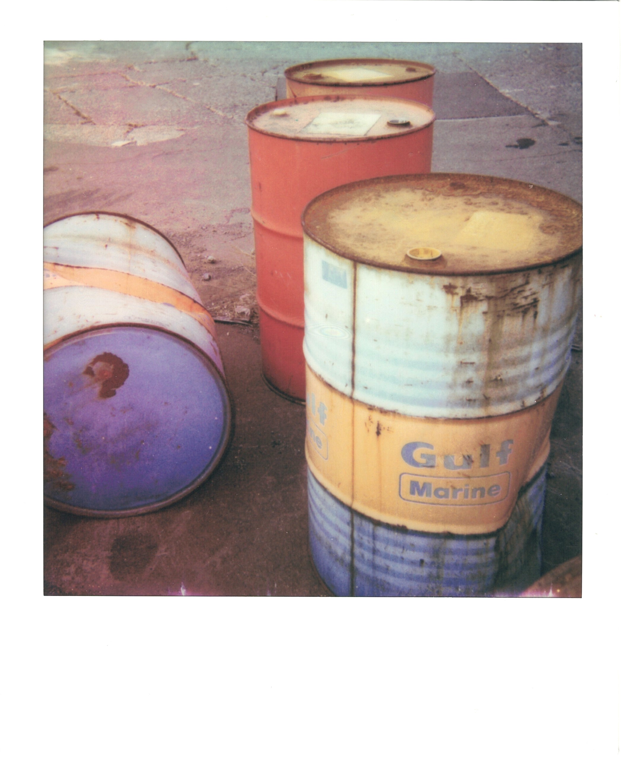 Yamashita Pier 2024 Oil Drum